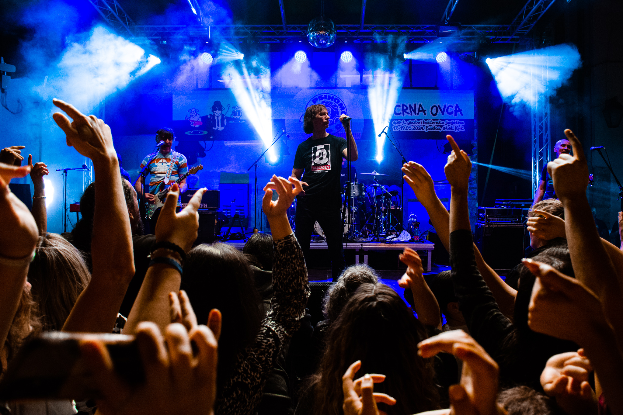 Konzert der kroatischen Rockband Pshimodo Pop auf dem Black Sheep Festival